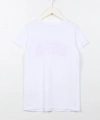 Kız Çocuk Baskılı Beyaz T-shirt