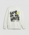 LC Waikiki Erkek Çocuk Beyaz Baskılı Sweatshirt