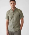 LC Waikiki Erkek Classic Yeşil Regular Fit Armürlü Gömlek