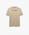 KOTON Erkek Pamuklu Kısa Kollu Pike Kumaş Polo Yaka Slim Fit Tişört