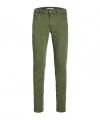 Jack & Jones Düşük Bel Slim Fit Yeşil Erkek Denim Pantolon