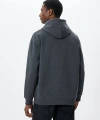 KOTON Kadın Oversize Uzakdoğu İşlemeli Kanguru Cep Detaylı Şardonlu Hoodie