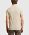 Erkek Slim Fit Açık Haki Basic Tişört