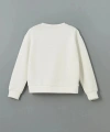 LC Waikiki Kız Çocuk Ekru Bisiklet Yaka Sweatshirt ve Tayt