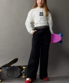 DEFACTO Kız Çocuk Wide Leg Kargo Geniş Paça Pamuklu Pantolon