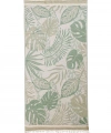 LC Waikiki Yeşil Saçaklı Peştamal Havlu 90x165 cm