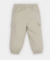 Defacto Erkek Bebek Beli Lastikli Kargo Cepli Gabardin Pantolon