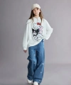LC Waikiki Kız Çocuk Wideleg Taşlı Jean Pantolon