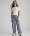 LC Waikiki Kız Çocuk Mavi Wideleg Jean Pantolon