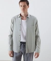 LC Waikiki Erkek Regular Fit Uzun Kollu Jean Gömlek