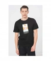 Jack & Jones Erkek Siyah Yuvarlak Yaka Tişört