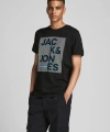 Jack & Jones Erkek % 100 Pamuk T Shirt