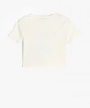 Koton Kız Çocuk Ekru T-Shirt