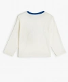 Koton Çocuk Kış Temalı Baskılı Uzun Kollu Bisiklet Yaka Sweatshirt