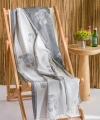 LC Waikiki HOME Bej Fil Baskılı Plaj Havlusu 90x165 Cm