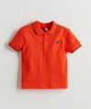 LC Waikiki Polo Yaka Nakışlı Erkek Çocuk Tişört