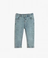 Koton Kot Pantolon Beli Lastikli Cepli Pamuklu - Straight Jean
