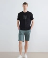 LC Waikiki Classic Yeşil Regular Fit Erkek Kargo Şort