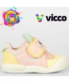 Vicco Cırtlı Ortopedik Çocuk Spor Ayakkabı Pudra