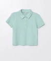 LC Waikiki Polo Yaka Kısa Kollu Kız Çocuk Tişört