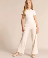 Defacto Wide Leg Waffle Cepli Geniş Paça Pantolon Kız Çocuk