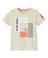 NAME IT Erkek Çocuk Bej T-shirt