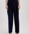 DEFACTO Wide Leg Geniş Uzun Paça Pantolon Yüksek Bel Cepli