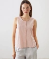 LC Waikiki Bisiklet Yaka Çizgili Poplin Bluz