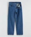 LC Waikiki Indigo Loose Fit Erkek Çocuk Jean Pantolon