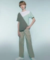 Defacto Loose Fit Standart Paça Gofre Dokulu Pantolon Erkek Çocuk