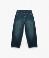 Koton Pamuklu Geniş Paça Denim Pantolon - Loose Fit Jean