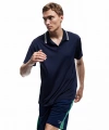 Koton Kısa Kollu Çizgi Detaylı Oversize Polo Yaka Spor Tişört