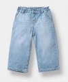 Defacto Wide Leg Açık Mavi Kız Bebek Jean Pantolon