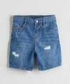 LC Waikiki Beli Lastikli Basic Erkek Çocuk Jean Şort