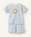 Defacto %100 Pamuk Çizgili 2li Pijama Takımı Erkek Bebek