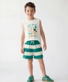 LC Waikiki Kids Beyaz Baskılı Erkek Çocuk Takım