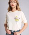 Defacto %100 Pamuk Oversıze Baskılı Kısa Kollu Tişört