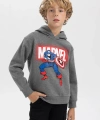 Erkek Çocuk Kapüşonlu Kalın Sweatshirt
