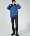 KOTON Kolej Sweatshirt Kapşonlu Baskılı Kanguru Cep Detaylı Şardonlu
