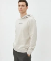 Koton Kapüşonlu Sweat Slogan Baskılı Uzun Kollu Şardonlu