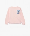 Koton Baskılı Uzun Kollu Bisiklet Yaka Şardonlu Sweatshirt