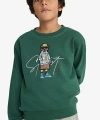 Defacto Bisiklet Yaka Baskılı Sweatshirt Erkek Çocuk