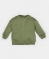 Defacto Bisiklet Yaka Basic Düz Sweatshirt Erkek Bebek