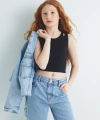 KOTON Crop Atlet Çift Askılı Pamuklu