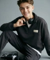 LC Waikiki Antrasit Dik Yaka Erkek Çocuk Sweatshirt
