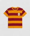 LC Waikiki Bisiklet Yaka Çizgili Galatasaray Erkek Bebek Tişört