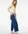 Koton Pamuklu Cepli Normal Bel Culotte Pantolon - Culotte Jeans