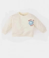 Defacto Bisiklet Yaka Baskılı Sweatshirt Kız Bebek