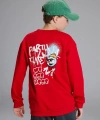 LC Waikiki Yılbaşı Temalı Erkek Çocuk Kalın Sweatshirt