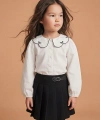 LC Waikiki Bebe Yaka Kız Çocuk Poplin Gömlek (S6)